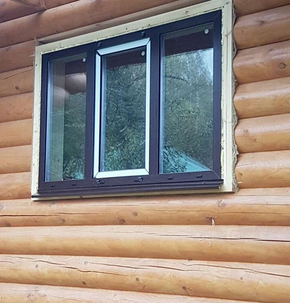 Как монтировать окосячку в деревянном строении?